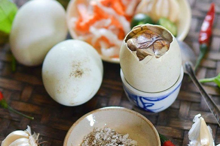 atypical vietnamese dishes balut
